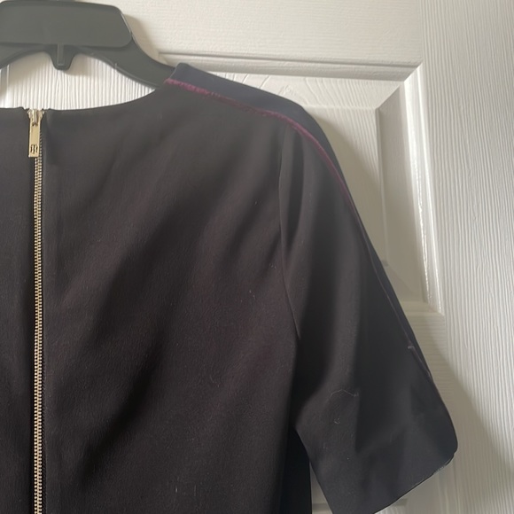 Tommy Hilfiger Black Sheath Dress with Shoulder Stripe - Picture 4 of 4